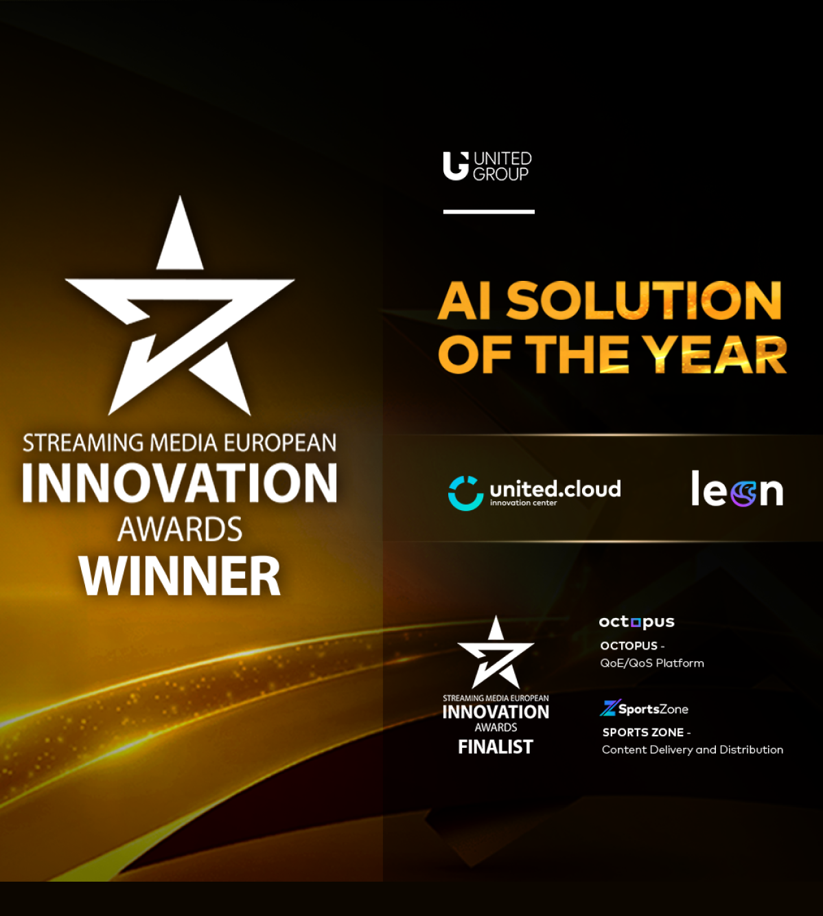 united cloud wins ai solution of the year!