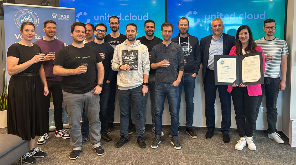 United Cloud Slovenia Earns Tap Water Certificate On Earth Day